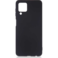 kilifone - Samsung Galaxy M22 - Kılıf Mat Soft Premier Silikon Kapak - Siyah - T19694