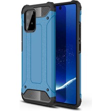 Kilifone - Galaxy A91 (S10 Lite) - Kılıf Çift Katman Zırh Tank Crash Military Kapak