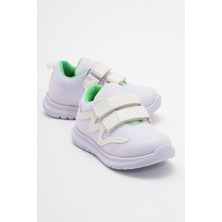 Mnpc Unisex Çocuk Beyaz Günlük Spor Ayakkabı