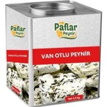 Paflar Peynir Van Otlu Peynir 4.5 kg (Teneke)