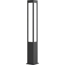 Quark Lighting Özel Reflektörlü Bollard Aydınlatma Antrasit BL106