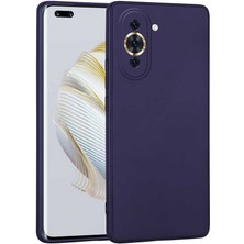 noktaks - Huawei Nova 10 Pro - Kılıf Mat Soft Premier Silikon Kapak - Lacivert - T25465