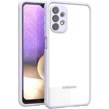 Kilifone - Galaxy A32 4g - Kılıf ​​kenarları Tırtıklı Renkli Düğmeli Kaff Kapak