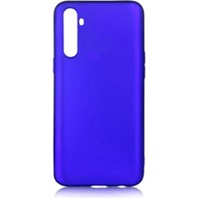 noktaks - Realme 6 Pro - Kılıf Mat Soft Premier Silikon Kapak - Saks Mavi - T13285