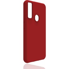 noktaks - General Mobile GM 20 Pro - Kılıf Mat Soft Esnek Biye Silikon - Kırmızı - T14807