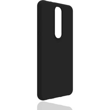 noktaks - Casper Via P3 - Kılıf Mat Soft Esnek Biye Silikon - Siyah - T14583