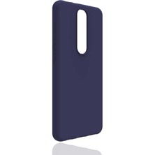 noktaks - Casper Via P3 - Kılıf Mat Soft Esnek Biye Silikon - Lacivert - T14583