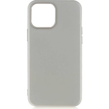 noktaks - Apple iPhone 13 Pro Max - Kılıf Mat Soft Premier Silikon Kapak - Gold - T18531