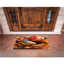 Miraxx 3D Baskı Özel Tasarım   Geometrik Dış Mekan Paspas 110