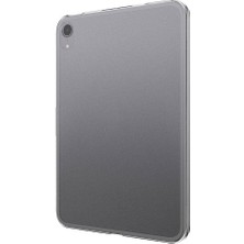 Enci Store Apple iPad Mini 2021 (6.nesil) Uyumlu Tablet Kılıfı Şeffaf Süper Silikon Kapak