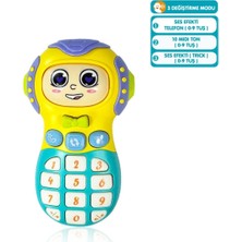 NillyToys Işıklı ve Müzikli Cep Telefonu Eğitici Interaktif Bebek Piyanosu Oyuncak