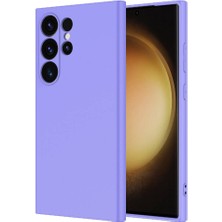 noktaks - Samsung Galaxy S24 Ultra - Kılıf İçi Kadife Koruyucu Mara Lansman Kapak - Lila - T30171