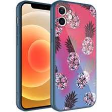 kilifone - Apple iPhone 12 - Kılıf Kamera Korumalı Desenli Sert Silikon Epoksi Kapak - NO3 - T23674