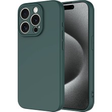 kilifone - Apple iPhone 15 Pro Max - Kılıf İçi Kadife Koruyucu Mara Lansman Kapak - Koyu Yeşil - T31528
