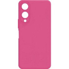 kilifone - Vivo Y17S - Kılıf Mat Soft Esnek Biye Silikon - Pembe - T29650