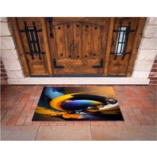 Miraxx 3D Baskı Özel Tasarım   Geometrik Dış Mekan Paspas 62