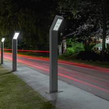 Quark Lighting Özel Reflektörlü Bollard Aydınlatma Antrasit BL103