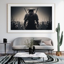 Ti Play Samuray Savaş Yemini 90X50 8684660336208 Pvc Çerçevesiz Tablo