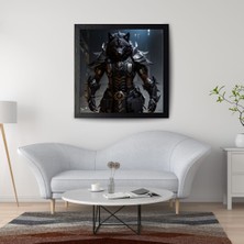 Ti Play Wolf Transformatıon 60X60 8684660336543 Pvc Çerçevesiz Tablo