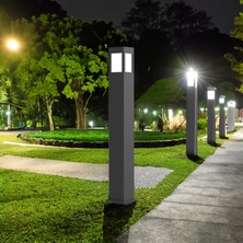 Quark Lighting Dekoratif Bollard Aydınlatma Antrasit BL107