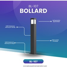 Quark Lighting Dekoratif Bollard Aydınlatma Antrasit BL107