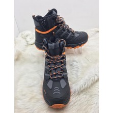 Çiğdem Kundura Çiğdem Siyah-Turuncu Trekking Bot  - Siyah-Turuncu - 38 - ST01577-SİYAH-TURUNCU-38