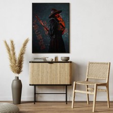 Ti Play Samuray Noble Warrıor 60X85 8684660336680 Pvc Çerçevesiz Tablo