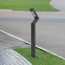 Quark Lighting Özel Reflektörlü Bollard Aydınlatma (Çift Yönlü) Antrasit BL110