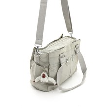Lifonbag Kadın Büyük Boy 8 Bölmeli Krinkıl Omuz Askılı Çanta & Üniversite Ve Okul & Gündelik Çanta Lıfonbag-3006
