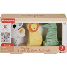 Fisher-Price Ahşap Dizme ve Sıralama Hayvanlar HXV04