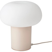 IKEA Dejsa Abajur, Bej-Beyaz, 28 cm