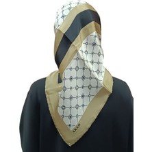Armine Aker Ipek Krep Saten Eşarp 8901701