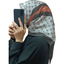 Armine Aker Ipek Krep Saten Eşarp 8901701