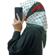 Armine Aker Ipek Krep Saten Eşarp 8901701