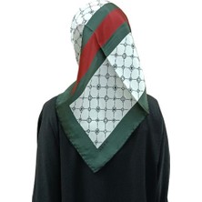 Armine Aker Ipek Krep Saten Eşarp 8901701
