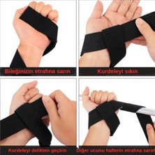 Ağırlık Kaldırma Kayışı Fitness Wrist Strap / Padded Lifting Straps