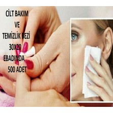 BB Kozmetik Kullan At Cilt Bakım Havlusu, Cilt Temizleme Bezi 30X20 cm Cilt Bakımı 500 Adet