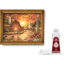 Art Puzzle Gün Batımı Yolculuğu 1000 Parça Çerçeveli Puzzle