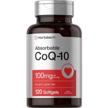 Horbäach COQ10 100 Mg Softgels 120 Kapsül