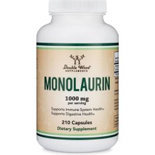 Double Wood Monolaurin 500 Mg 210 Kapsül