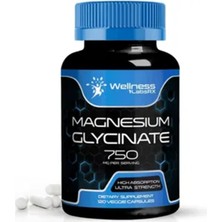 Wellnees Labsrx  Magnesium Glycinate 750 Mg 120 Veggie Kapsül