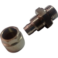 Kiegs 1/4 Diş Sıkma Nipel 10MM Hortum Için Metal  (1 Adet)