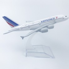 Banbo1 French A380 16CM Alaşım Uçak Modeli (Yurt Dışından)