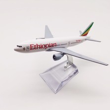 Banbo1 Etiyopya Boeing 777 16CM Alaşım Uçak Modeli (Yurt Dışından)