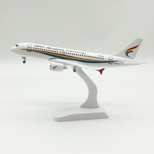 Banbo1 Çin Tibet Havayolları A321 20CM Alaşım Uçak Modeli (Yurt Dışından)