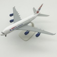 Banbo1 British A380 20CM Alaşım Uçak Modeli (Yurt Dışından)