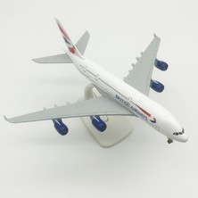 Banbo1 British A380 20CM Alaşım Uçak Modeli (Yurt Dışından)