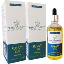 Beauty Voice Saf Susam Yağı - Damlalıklı Şişe 100 ml - 2'li