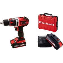 Einhell Tp-Cd 18/50 Li i Bl Kömürsüz Akülü Darbeli Matkap - 18V 2AH Çift Akülü Set