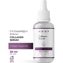 Voop Collagen Serum | Yaşlanma Karşıtı %2 Botanik Collagen %1 Peptit - 30 ml